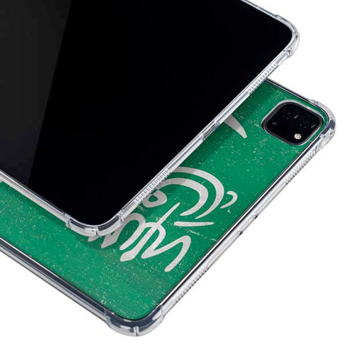 Saudi Arabia Flag Distressed iPad Pro 11in (2024) Clear Case